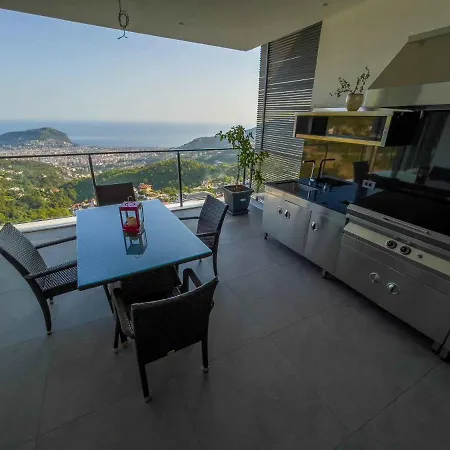 빌라 Exclusive 5 Star Villa With Private Infinity Pool And Jacuzzi, White Wings Villa 1003 알란야
