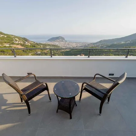 빌라 Exclusive 5 Star Villa With Private Infinity Pool And Jacuzzi, White Wings Villa 1003 알란야